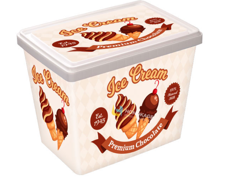 IML Magic: The Artistry and Innovation behind Rectangular Ice Cream Container Design